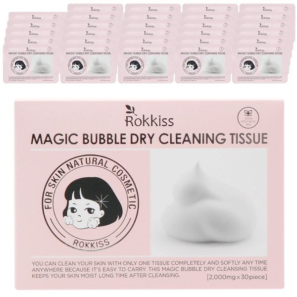 Rocky's Magic Bubble Dry Cleansing Tissue