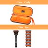 Mchoi Hard Carrying Case Fits for Gillette Fusion5 Men’s Razor & Proglide Shield Men's Razor, Shockproof Waterproof Black Travel Razor Protective Case, Case Only