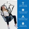 Padded U-Sling with Head Support Safe Lifting Sling for Elderly and Bariatric