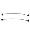 JRSHOME Upgraded 2-Pack 30cm/11.8inch Charging Data Transfer Cable Wire for DJI Mavic Air 2 Drone Remote Controller RC Type-C for USB Android