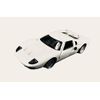 Kinsmart 1966 FORD GT40 MK2 White 1/32 Mini Car