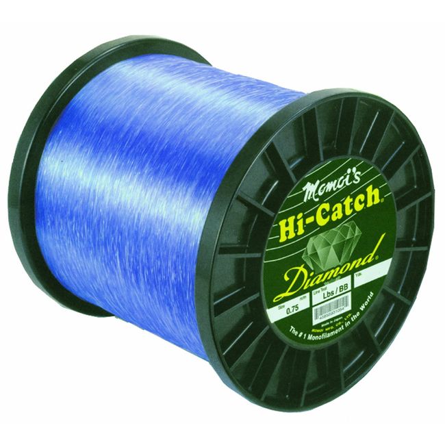 Momoi Hi-Catch Diamond 12-Pound 1000-Yard Brilliant Blue Line, Mono