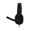 TNB HS-300 Wired Headset Multimedia Headphones Very Comfortable Black