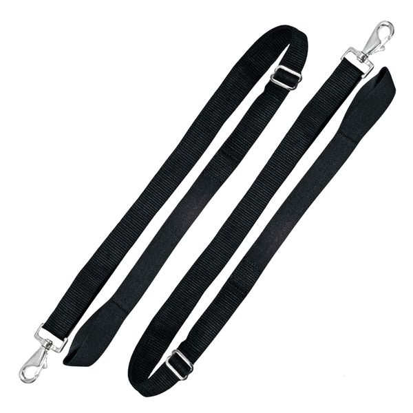 YNR 2 x Replacement Horse Rug Blanket Leg Straps Adjustable with trigger clips and hook