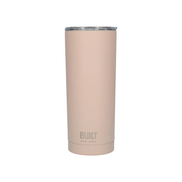 Built 5226850 Insulated Travel Mug/Vacuum Flask, Stainless Steel, 565 ml (20 oz) - Pale Pink