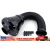 Universal Car Air Filter Cold Closed Intake Systems CIS 70mm Black USA
