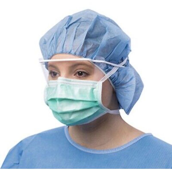 *600* Cardinal Health Level 1 Surgical Mask with Horizontal Ties AT71039