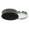 Teapot Chrome Plated Magnifying Glass Folding Desktop Gift 363
