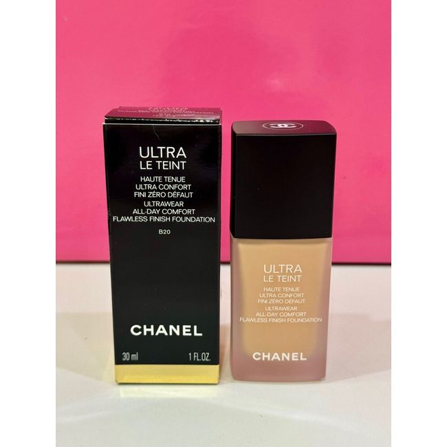 Chanel B20 Ultra Le Teint Ultrawear All-Day Comfort Flawless Finish Foundation 30ml