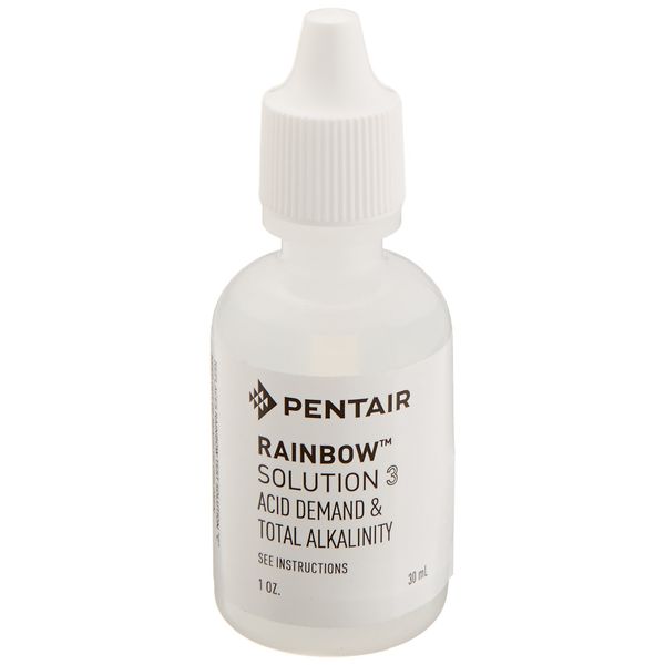 Pentair R161185 No.3 Acid Demand Total Alkalinity Solution, 1-Ounce