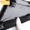 RACBOX Front Passenger Side Mirror Corner Triangle Cover Pillar Trim Panel Compatible with Civic 2012 2013 2014 2015