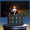 MICTUNING 6 Gang RGB Switch Panel ON/OFF Circuit Control Relay System Box Marine