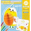 Craft Activity Project Easter Gift Set Make - Honeycomb Chick