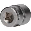 Brilliant Tools BT020942 1/4 Inch Socket Spanner, 25 mm, 14 mm Insert
