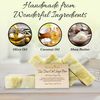 TEA TREE SOAP BAR - 4 Natural Tea Tree Oil Soap Bars for Face, Hand, Foot, Body Wash - Fights Acne, Itch, Body Odor. 4 Large 4.5 oz Bars, Handmade in USA with Non-GMO Ingredients