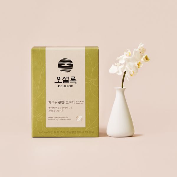 [Directly managed by head office] Osulloc Jeju orchid scent green tea 10-pack pyramid tea bag