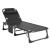 Begonia.K Rollaway Bed Portable Folding Bed Cot with Black Mat Heavy Duty Bed