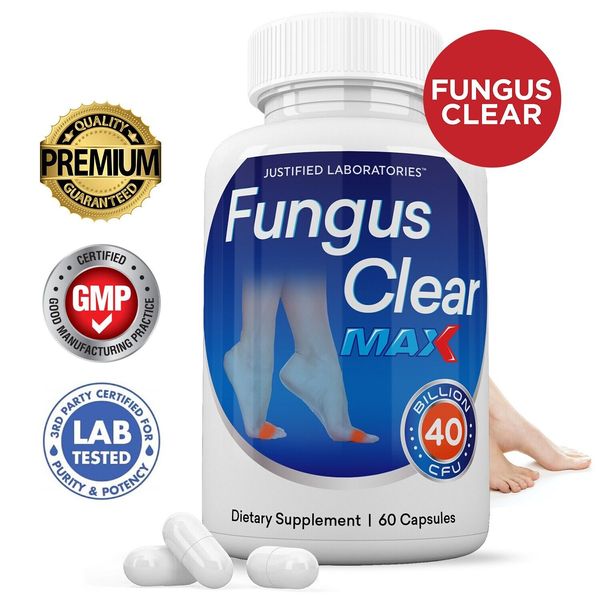 Fungus Clear Max 40 Billion CFU Probiotic Pills 60 Caps