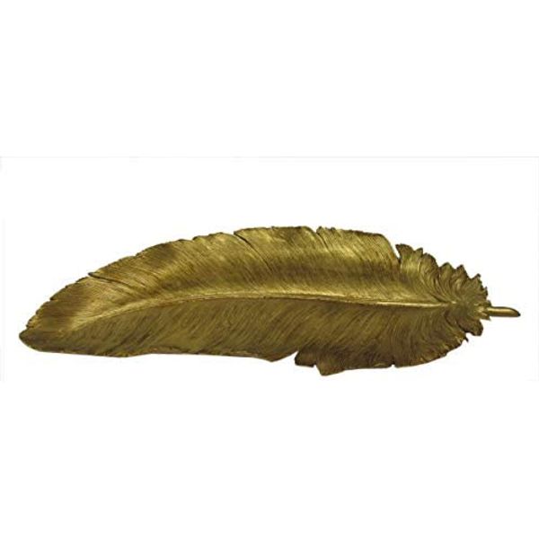 Feather Decorative Serving Plate