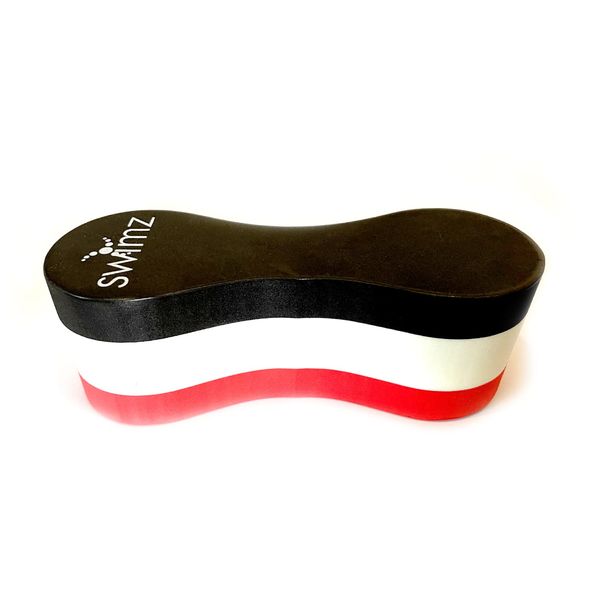 Swimz Junior Pull Buoy - Black/White/Red