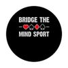 Bridge The Mind Sport Player Card Game PopSockets Adhesive PopGrip