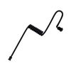 SHEEPDOG MICROPHONES 3.5mm Threaded Listen Only Earpiece, Compatible with Motorola Audio Adapters and Shoulder Speaker Microphones, Wired, Black
