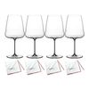 Riedel Winewings Cabernet Sauvignon Glass with Polishing Cloth 4 Pack