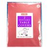Square Paper Tablecovers Silver 90Cm For Themed Party Decorations & Tableware Accessory