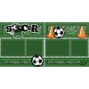 Soccer Fun - Scrapbook Set - 5 Double Page Layouts