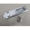 Steel Hasps Rolled Edge Single-Hinge 6" - Pack Of 10