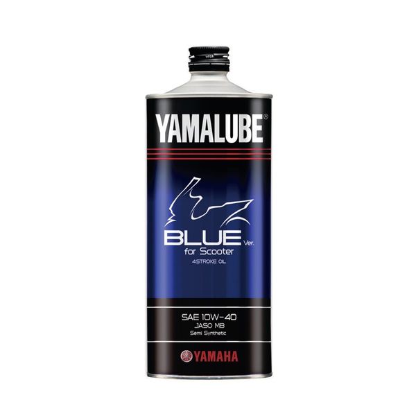 Yamaha 90793-32157 YAMALUBE Blue ver. For Scooter MB 10W-40 Scooter Engine Oil, 0.26 gal (1 L)