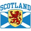 CafePress Scotland Oval Car Bumper Sticker