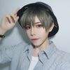 IOZO mens03 Men's Wig, Short, Full Wig, Medium, Black, Wig, Men's Clothing, Students, Interviews, Work, Gentleman, Disguise, Cosplay, T3-ash grey, Free Size