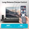 ZWP Replacement Remote Control Compatible for MAX TV Gold 5G, Silver and Silver Plus, for Maxytec 4K UG55 5G Plus Set-Top Boxes