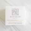 Gentle Exfoliating Sponge | Refresh Beauty Products | Konjac Face Scrubber | Dead Skin Remover | Soft and Effective | 2 Piece Set, White, Green