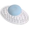 HoitoDeals Soap Dish Holder Rack Shower Bath Soap Case Tray For Bathroom (1Pcs Clear)