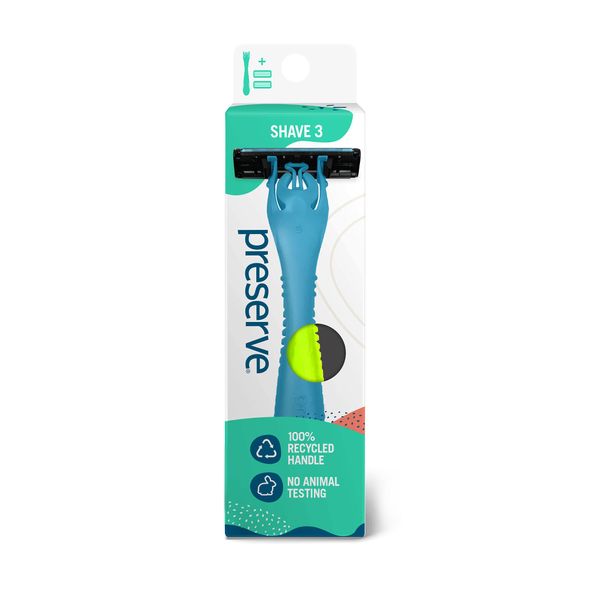 Preserve Shave 3 Razor System (Colors and Packaging Vary)