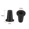 sourcing map 20pcs Tactile Push Button Switch Caps 3.5mm Hole Dia for 6x6mm Micro Tactile Switch Black