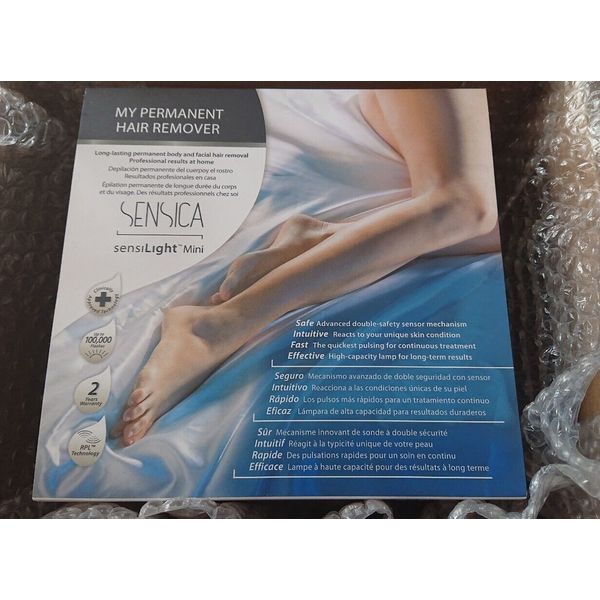 SENSICA SensiLight Mini 100 IPL Permanent Hair Removal Device blue FASTP&P