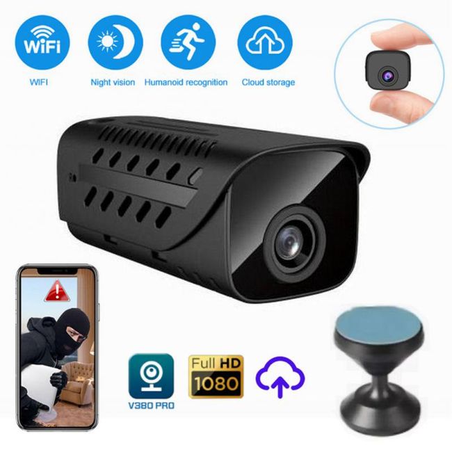 Wireless Mini Wifi Night Vision Smart Home Security Ip Camera