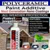 CERAMIC PAINT ADDITIVE FOR LATEX HOUSE PAINT PROVIDES LONG TERM PROTECTION