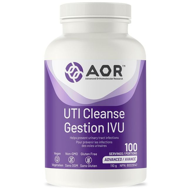 UTI Cleanse D-Mannose + Cranberry Powder (110g) Brand: A.O.R Advanced Orthomolecular Research