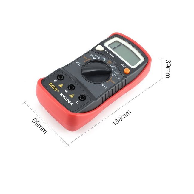 1999 Counts 1000V Multimeter Resistance Test Ohm Meter Tester