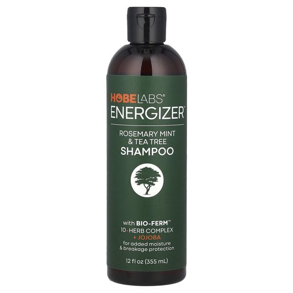 Energizer™, Shampoo, Rosemary Mint & Tea Tree, 12 fl oz (355 ml)