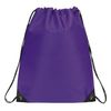 Drawstring Backpack Bookpack Bag, Purple by BAGS FOR LESS