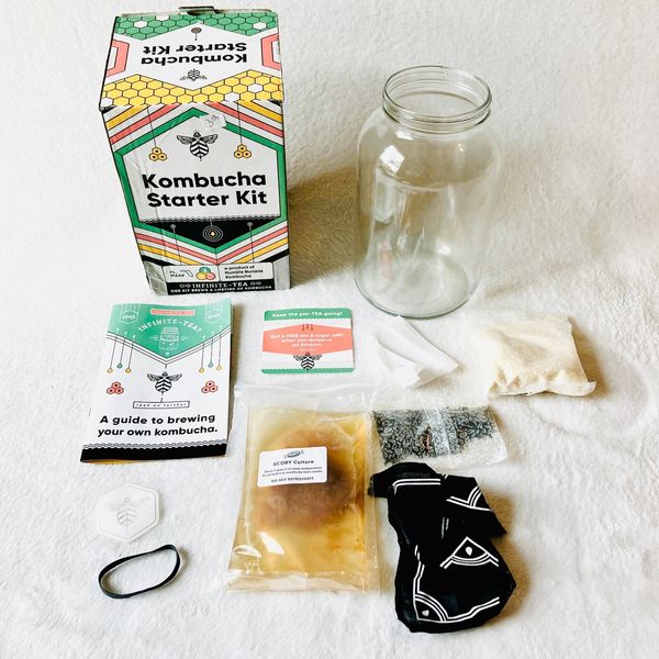 Craft A Brew - Kombucha Starter Kit, Humble Bumble Kombucha Infinite tea