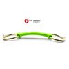 2" Loose Ring Durable Rubber Horse Pony Bit Snaffle COB Bradoon Mullen Green Bit (5")