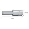 TONE Hexagon Socket 2H-08 Insertion Angle 0.25 inch (6.35 mm) (1/4 inch), Double Side Width 0.3 inch (8 mm)