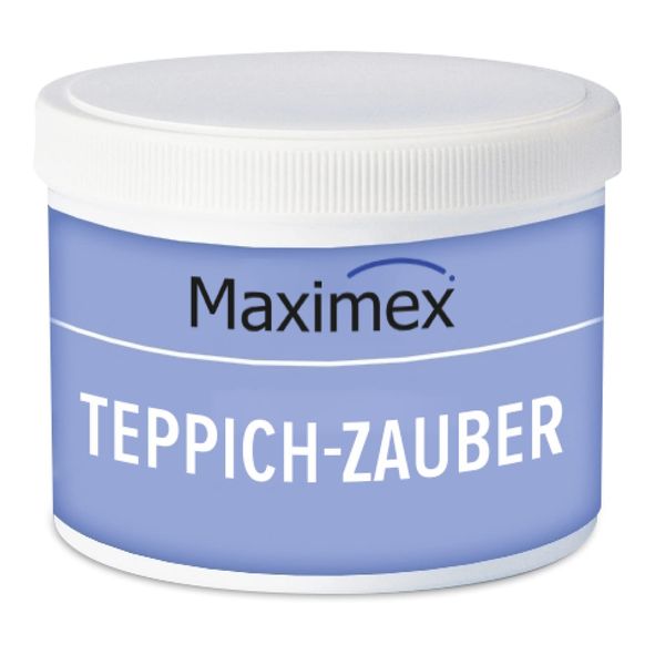 Maximex Teppich-Zauber, 1000 ml, rückfettender und ergiebiger Spezial-Reiniger, für empfindliche Materialien wie Velours, Samt & Seide, einfache Anwendung, ideal für Teppiche, Autopolster & Möbel