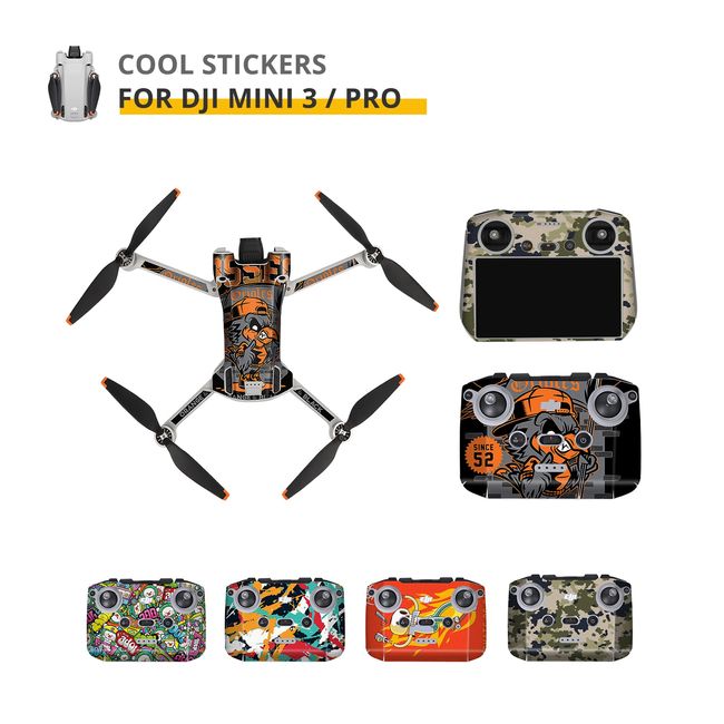 Accessoires De Sac Photo Pour DJI MINI 3 PRO PVC Autocollant Drone